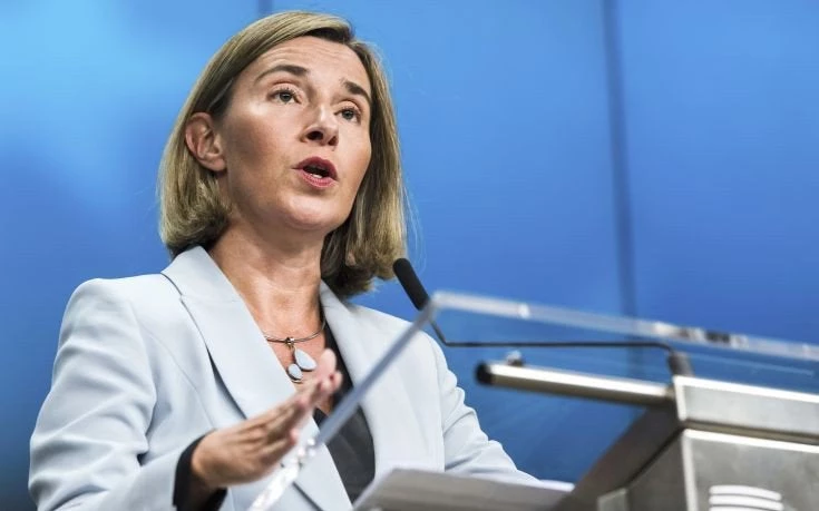 Μογκερίνι: Απαράδεκτη η χρήση βίας από τη Ρωσία στο στενό του Κερτς